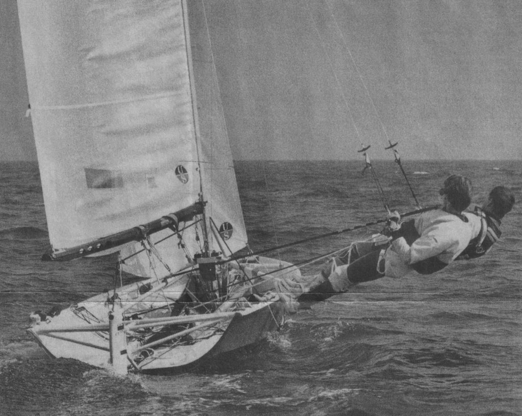Crew men go out on a limb in search of plain sailing landscape