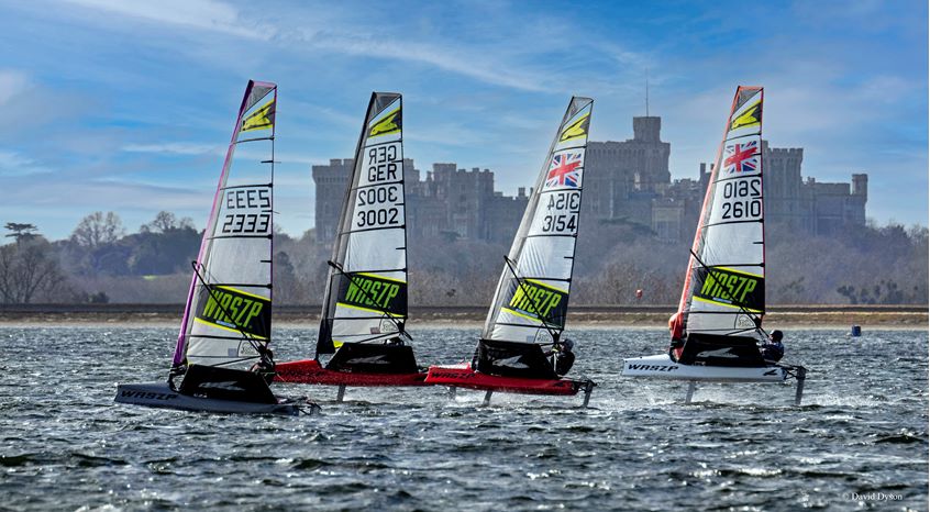 Waszps at Datchet - what a backdrop!